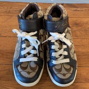 Coach 6 tennis shoes high tops